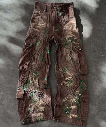 Badson Woodland Overgrowth Cargo Pants